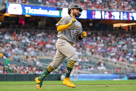 Athletics catcher Shea Langeliers