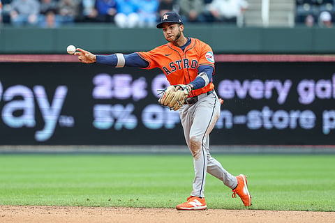 Houston Astros shortstop Jeremy Pena