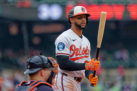 Baltimore Orioles center fielder Leody Taveras