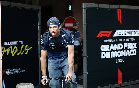 Carlos Sainz Jr. at the Monaco Grand Prix