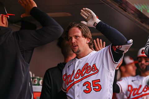Baltimore Orioles catcher Adley Rutschman