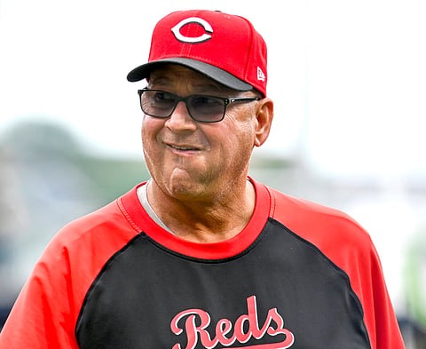 Cincinnati Reds manager Terry Francona