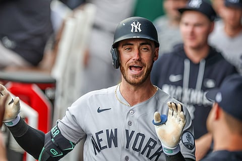 New York Yankees left fielder Cody Bellinger
