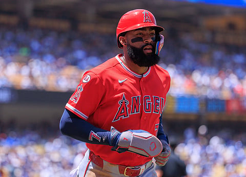 Jo Adell of Los Angeles Angels