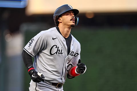 Chicago White Sox baseman Miguel Vargas