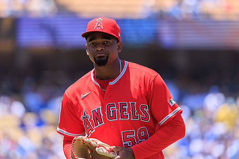 Jose Soriano of Los Angeles Angels