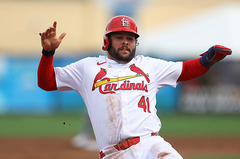 Alec Burleson of St. Louis Cardinals
