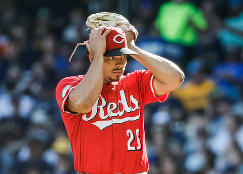 Cincinnati Reds pitcher Chase Burns