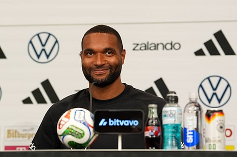 Jonathan Tah during press conference