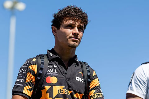 Lando Norris at the Barcelona Grand Prix
