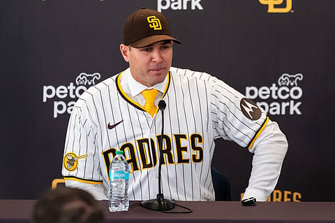 San Diego Padres manager Craig Stammen