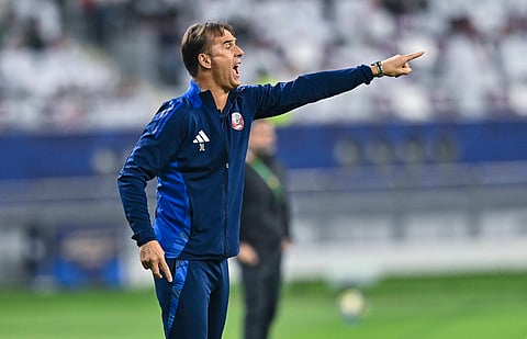Qatar coach Julen Lopetegui