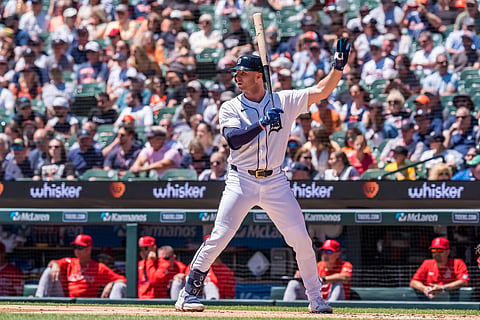 Detroit Tigers third baseman Colt Keith