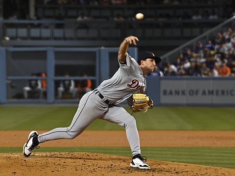 Detroit Tigers pitcher Beau Brieske
