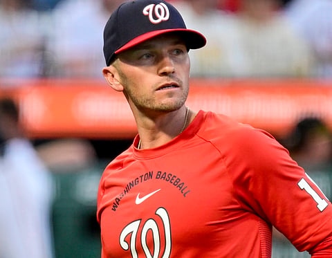 Washington Nationals manager Blake Butera