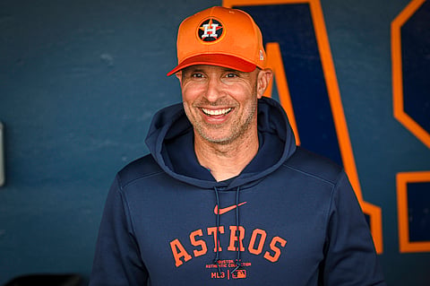 Houston Astros manager Joe Espada