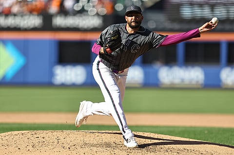 New York Mets pitcher Sean Manaea