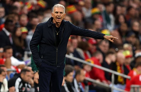 Ghana head coach Carlos Queiroz