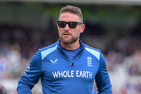 England coach Brendon McCullum