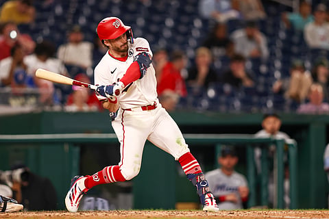 Washington Nationals center fielder Dylan Crews
