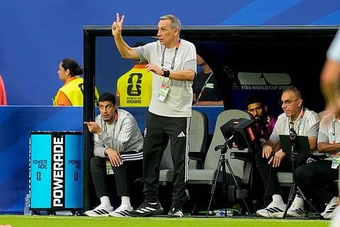 Saudi Arabia coach Georgios Donis