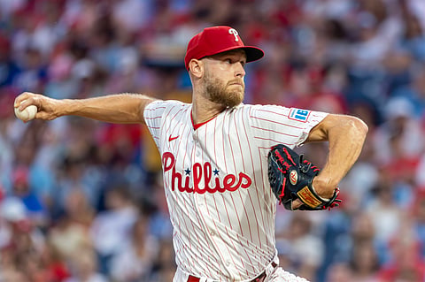Philadelphia Phillies pitcher Zack Wheeler