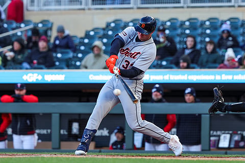 Detroit Tigers third baseman Colt Keith