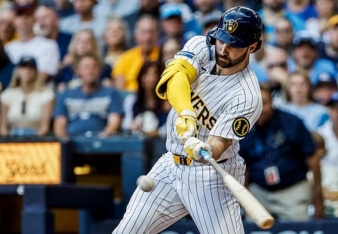 Milwaukee Brewers center fielder Garrett Mitchell