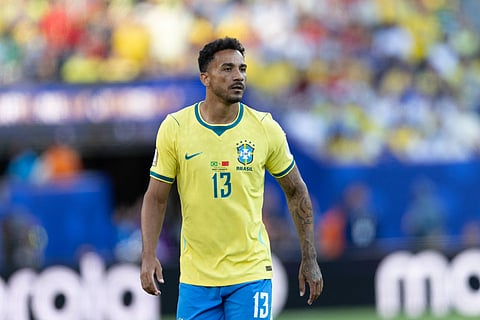 Danilo of Brazil is pictured during their opening match against Morocco
