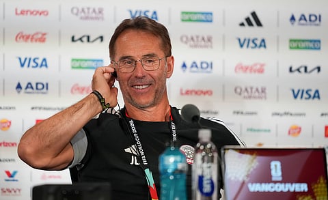 Julen Lopetegui during pre-match press conference