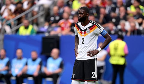 Antonio Rudiger pictured during their game vs Curacao