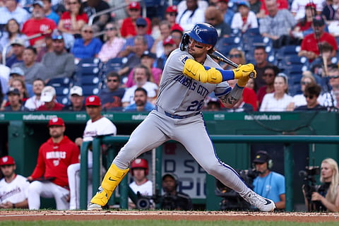 Carter Jensen in action against Washington Nationals