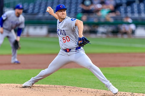 Chicago Cubs pitcher Jameson Taillon