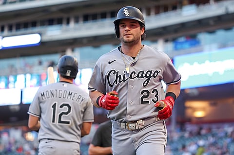 Chicago White Sox designated hitter Andrew Benintendi