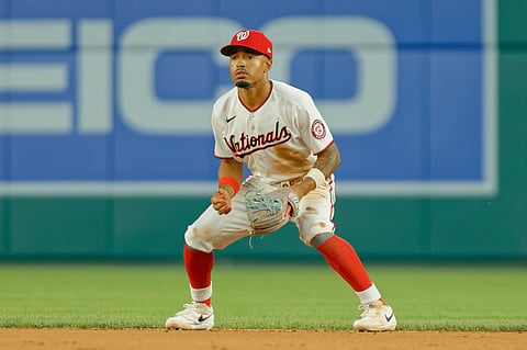 Washington Nationals second baseman Nasim Nunez