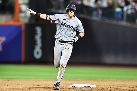Owen Caissie of Miami Marlins