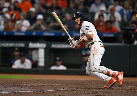 Houston Astros shortstop Jeremy Pena