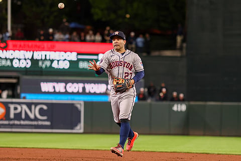 Jose Altuve of Houston Astros