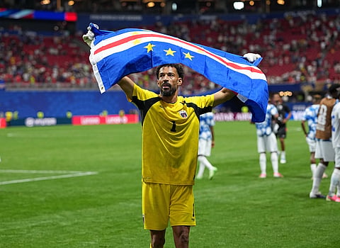 Cape Verde goalkeeper Vozinha