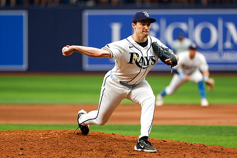Tampa Bay Rays pitcher Kevin Kelly 