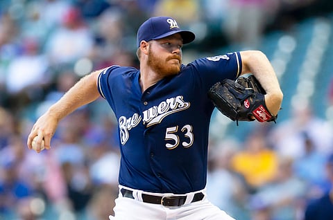 Brandon Woodruff of Milwaukee Brewers 