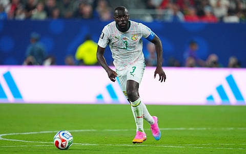 Kalidou Koulibaly in action against Norway