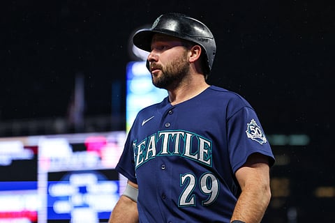 Seattle Mariners designated hitter Cal Raleigh