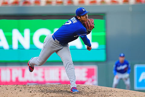 Shohei Ohtani in action