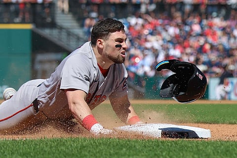 Boston Red Sox third baseman Caleb Durbin