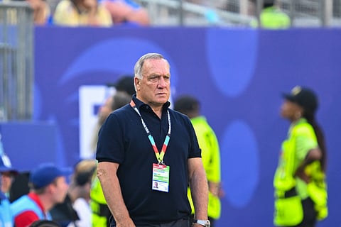 Curacao head coach Dick Advocaat