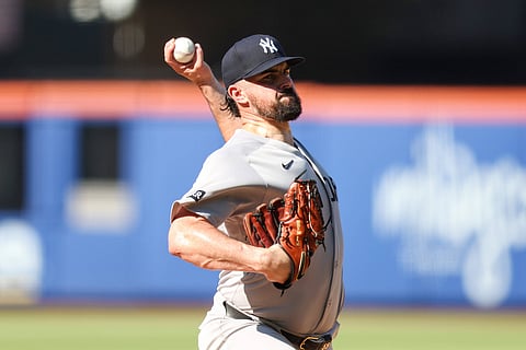 New York Yankees starting pitcher Carlos Rodon
