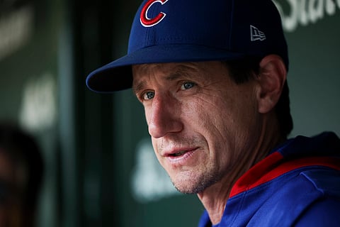 Chicago Cubs manager Craig Counsell 