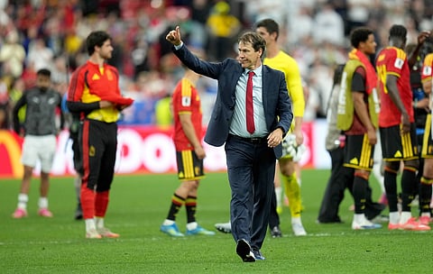 Rudi Garcia gives the thumbs up after win over New Zealand