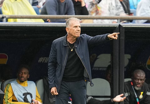 Ghana head coach Carlos Queiroz